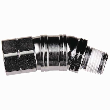 Swivel Connector 1/4 In FNPT to MNPT by USA Guardair Pneumatic Hose Quick Connect Fittings
