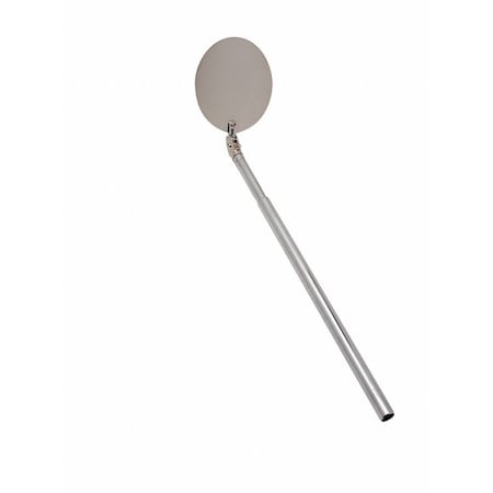 Metal Inspection Mirror 3 3/4 In Rnd by USA General Inspection & Retrieving Tool Kits