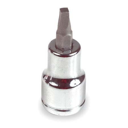 Socket Bit 3/8 in. Dr #1 Square Recess by USA Westward Hand Ratchets