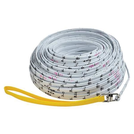 Surveyor Rope 1/4 In x 200 ft In./Ft. Type SR 10 200 by USA Keson Measuring Tapes