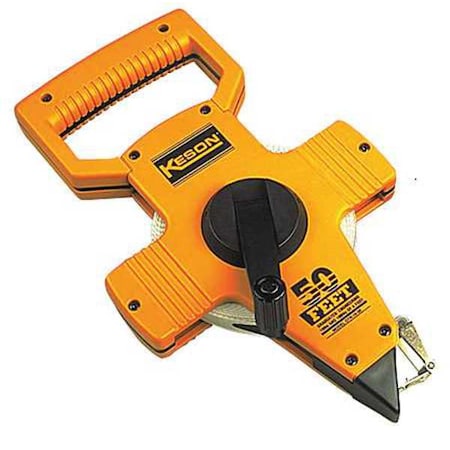 Long Tape Measure 1/2 In x 30m Pumpkin by USA Keson Measuring Tapes