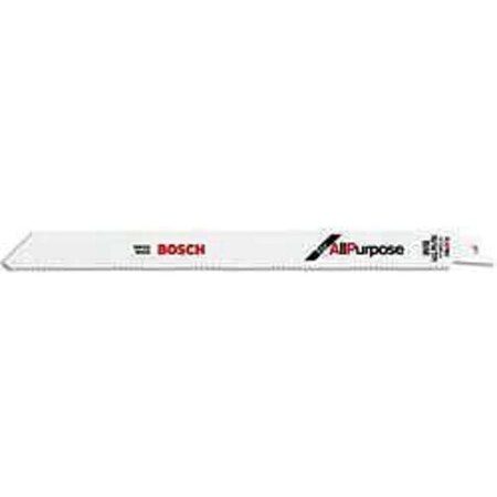 9" L Bi Metal Reciprocating Saw Blade 5 pk. Type RAP9V by USA Bosch Reciprocating Power Saw Blades