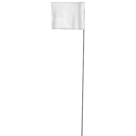 Marking Flag White Blank Vinyl PK100 Type 235W STD WHITE by USA Value Brand Chalk Line Reels