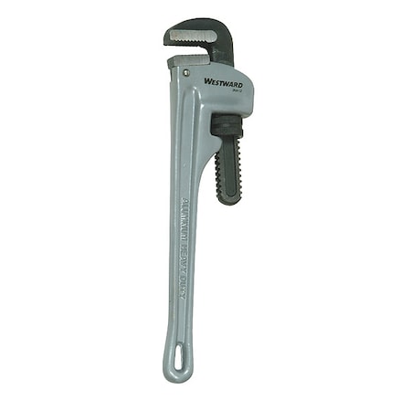 Pipe Wrench 12" L Aluminum by USA Westward Pipe Wrenches