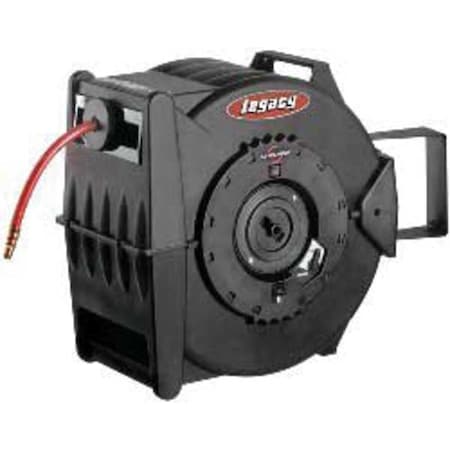 Hose Reel 3/8" 50 ft 350 psi by USA Legacy Pneumatic Spring Return Hose Reels