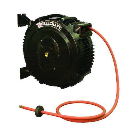 Hose Reel Spring 1/2 MNPT by USA Reelcraft Pneumatic Spring Return Hose Reels