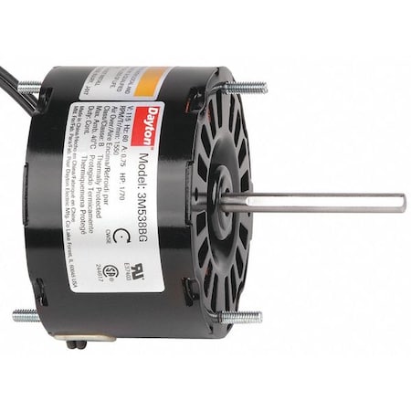 HVAC Motor 1/70 HP 1550 rpm 115V 3.3 Model 3M538 by Dayton in US