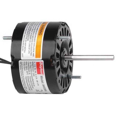 HVAC Motor 1/70 HP 1550 rpm 115V 3.3 by Dayton in US