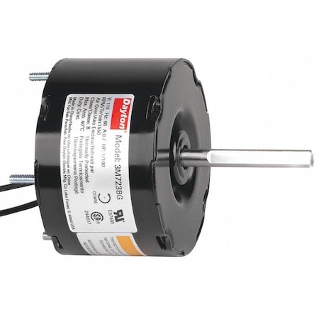 HVAC Motor 1/100 HP 1550 rpm 115V 3.3 Model 3M723 by Dayton in US