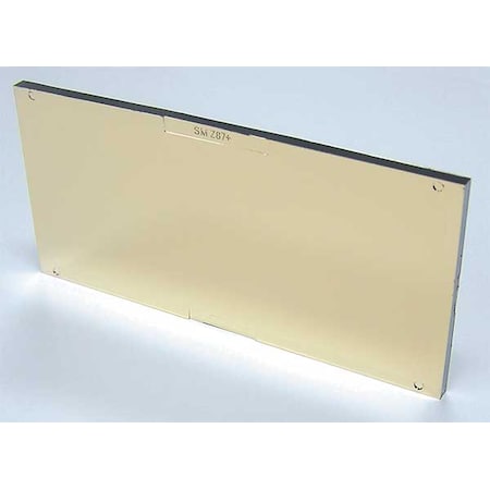Polycarbonate Plate Gold Coated Shade 12 by USA Sellstrom Welding Helmet Accessories