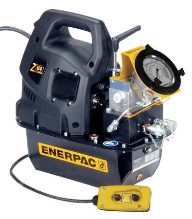 Enerpac Hydraulic Electric Pumps 1 Gal 115 VAC Model ZU4204BB Q USA Supply