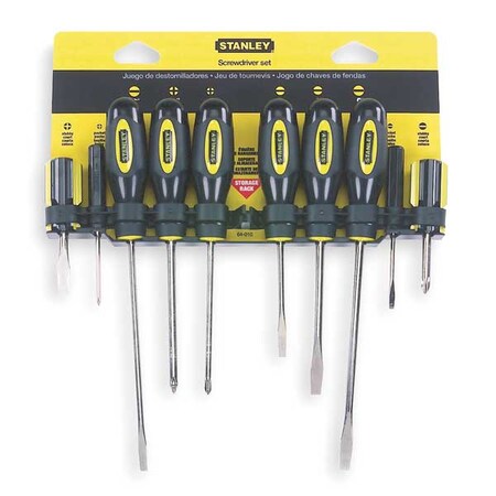 Screwdriver Set Slotted/Phillips 10 Pc by USA Stanley Screwdriver Sets