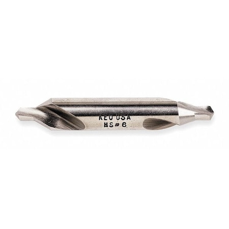 Drill/Countersink Bit 82 Deg #00 HSS by USA KEO Combined Drill/Countersinks