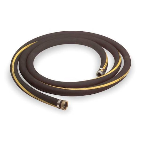 3" ID x 10 ft Rubber Water Suction Hose BK by USA Value Brand Air Compressor Discharge & Suction Hoses
