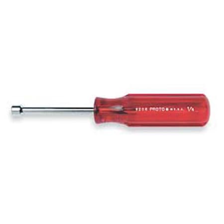 Nut Driver 3/16 in Solid Fluted 2 3/4 in by USA Proto Nut Drivers