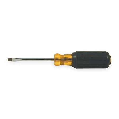Screwdriver Slotted 3/16x3 In Round Type J9403 by USA Proto Screwdrivers