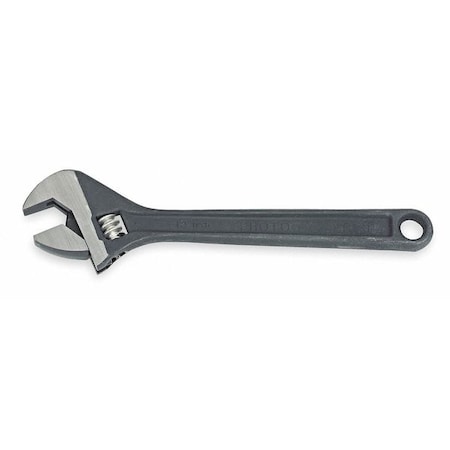 Locking Adj. Wrench 8" 1 1/8" Cap. Black by USA Proto Adjustable Wrenches