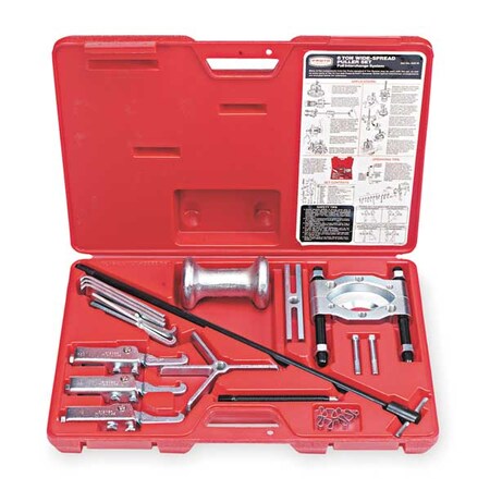 Wide Puller Set w/Case 6 Ton by USA Proto Puller & Separator Sets