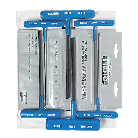 Hex Key Set Pieces 6 M2 by USA Proto Hex Key Sets