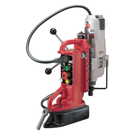 Magnetic Drill Press 750/375 RPM 1.25 In by USA Milwaukee Magnetic Drill Presses