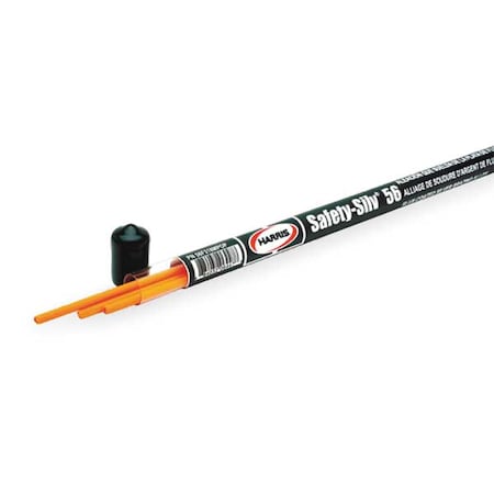 Brazing Rod Flux 1/16x18 1145 1205 F PK3 by USA Harris Welding Brazing Alloys