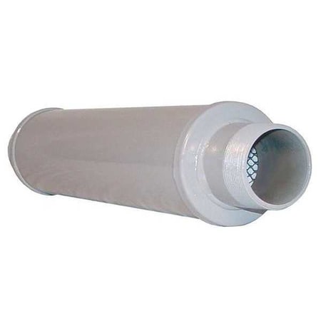 Silencer 2 MNPT Out 270 Max CFM by USA Solberg Pneumatic Intake Filters & Silencers