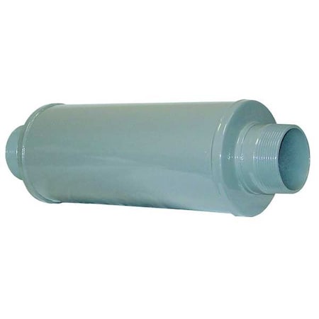 Silencer 4 MNPT Out 575 Max CFM by USA Solberg Pneumatic Intake Filters & Silencers