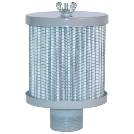 Inlet Filter 1 MNPT Out 35 Max CFM Type FT 15 100 by USA Solberg Pneumatic Intake Filters & Silencers