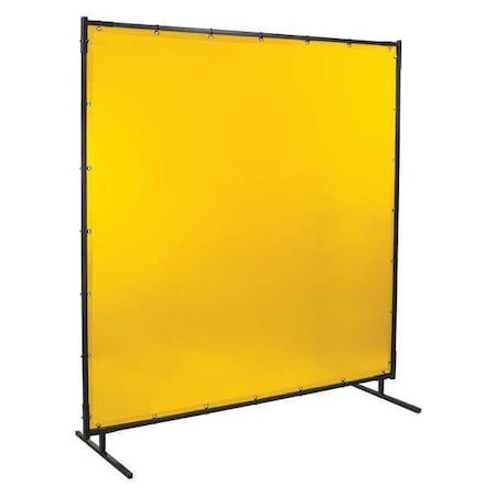 Welding Screen 6 ft. W 6 ft. Yellow by USA Steiner Welding Screens