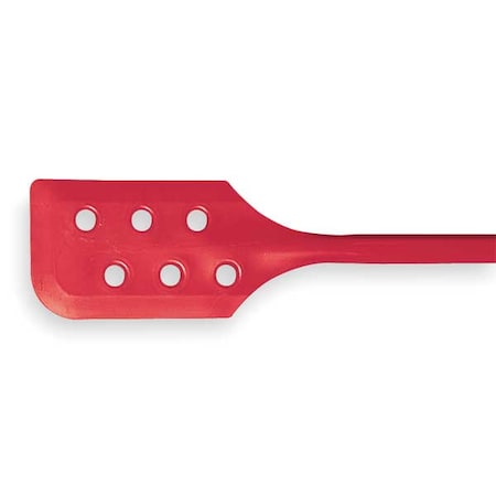Mixing Paddle w/Holes Red 6 x 13 In by USA Remco Specialty Safety Mixing Paddles