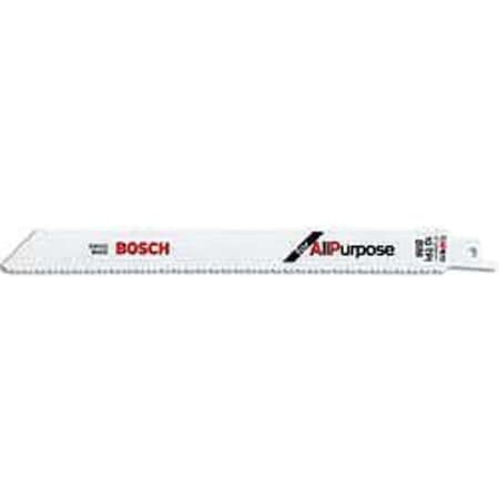 12" L Bi Metal Reciprocating Saw Blade 5 pk. Type RAP1210 by USA Bosch Reciprocating Power Saw Blades