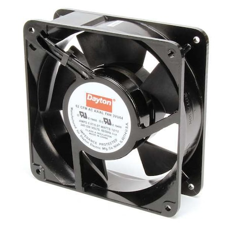4-11/16" Square Axial Fan 230VAC Model 3VU64 by Dayton in US