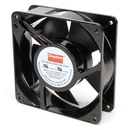 4-11/16" Square Axial Fan 115VAC Model 3VU65 by Dayton in US