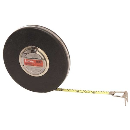 Long Tape Measure 3/8 In x 100 ft Brown by USA Lufkin Measuring Tapes