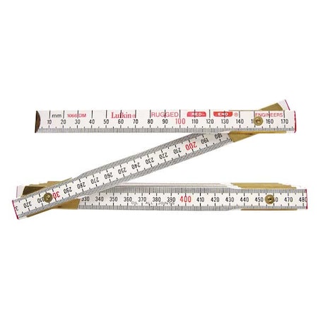 Folding Wood Rule 78 In English/Engineer by USA Lufkin Rulers & Straight Edges
