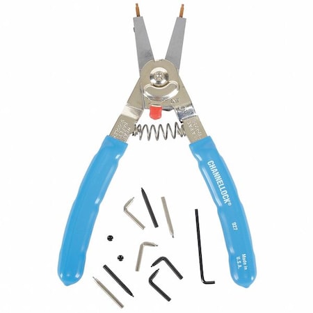 Retaining Ring Plier Convertible 1 pc. Type 927 by USA Channellock Retaining & Lock Ring Pliers