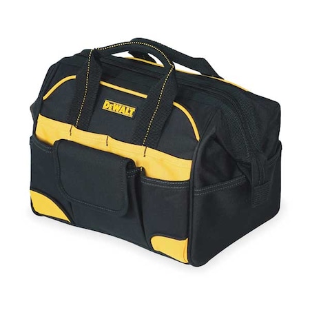 Tool Bag 29 Pockets 12"x8 3/4"x9" Black by USA Dewalt Soft Sided Tool Storage Products