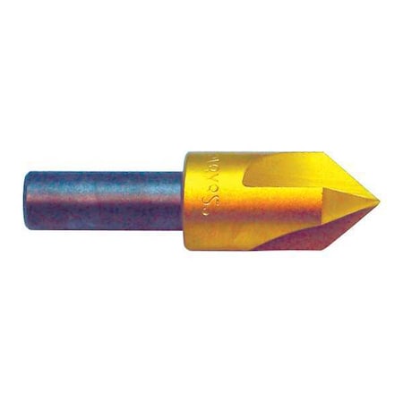 Countersink 3 FL 90 Deg 1/4 Cobalt TiN by USA KEO Countersinks Counterbores & Reamers