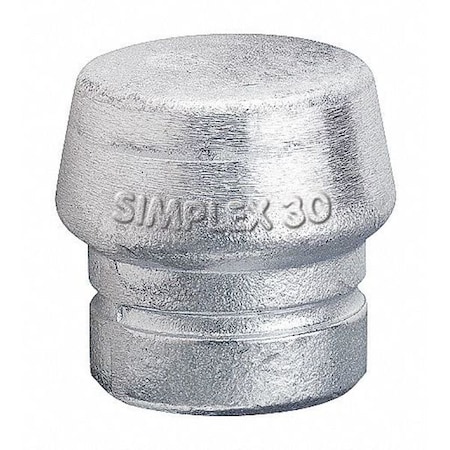 Hammer Tip 2 In Hard Silver by USA Halder Simplex Hammer Interchangeable Tips & Heads