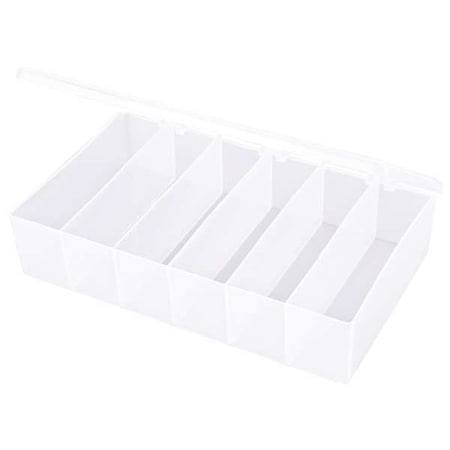 Compartment Box 10 3/4" W x 6 7/16" L x 2 7/16" H by USA Flambeau Protective & Storage Cases