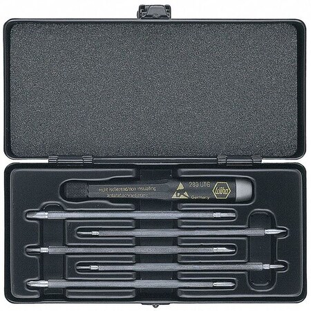 ESD Precision Screwdriver Set Sl/Ph 6pcs by USA Wiha Screwdrivers