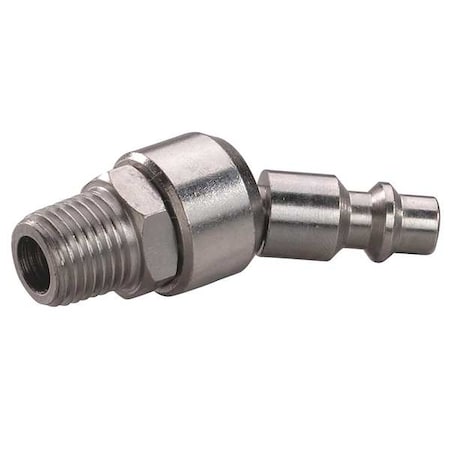 Coupler Body (M)NPT 1/4 Steel by USA Speedaire Pneumatic Hose Quick Connect Fittings