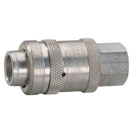 Coupler Body (F)NPT 3/8 Steel by USA Speedaire Pneumatic Hose Quick Connect Fittings