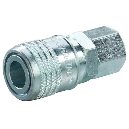 Coupler Body (F)NPT 1/4 Steel Type 30E687 by USA Speedaire Pneumatic Hose Quick Connect Fittings