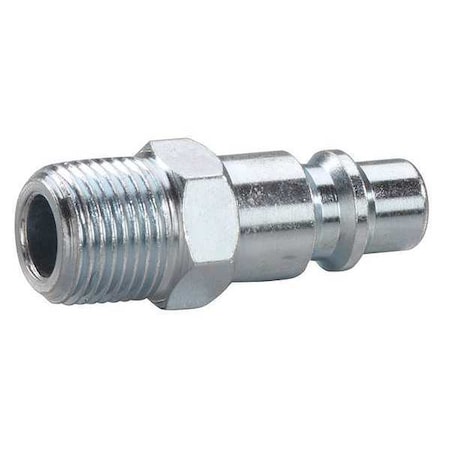 Coupler Plug (M)NPT 3/8 Steel by USA Speedaire Pneumatic Hose Quick Connect Fittings