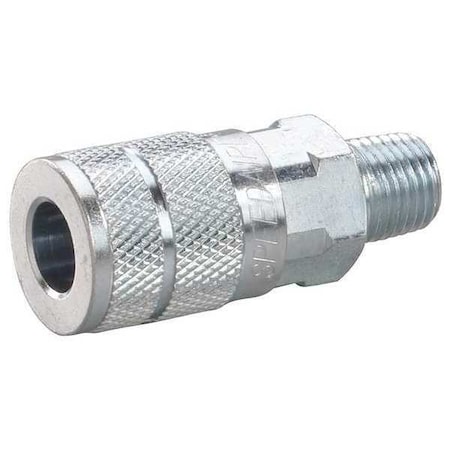 Coupler Body (M)NPT 1/4 Steel Type 30E744 by USA Speedaire Pneumatic Hose Quick Connect Fittings
