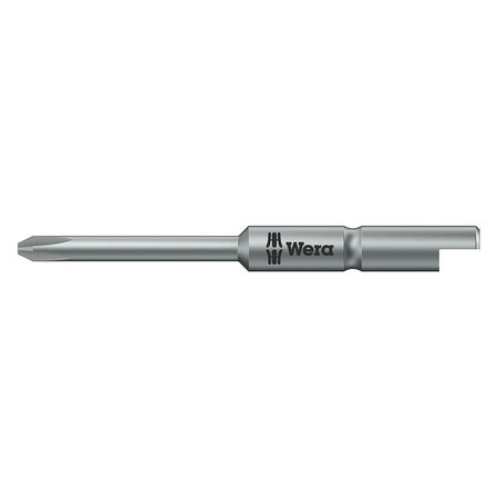 Power Bit SAE 4mm Halfmoon #0 PK10 by USA Wera Screwdriver Bits