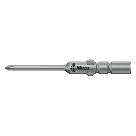 Power Bit SAE 4mm Hios #00 1 9/16" PK10 by USA Wera Screwdriver Bits