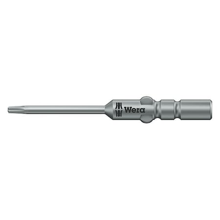 Power Bit SAE 4mm Hios T5 1 9/16" PK10 by USA Wera Screwdriver Bits