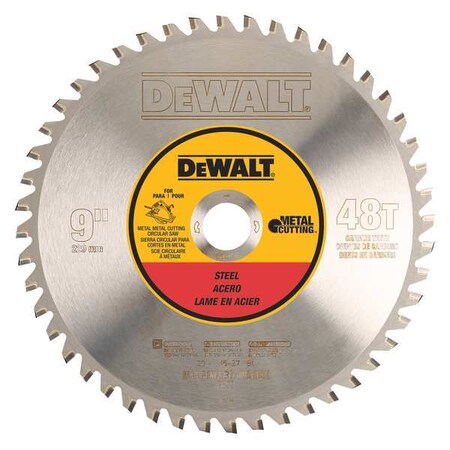 Circular Saw Blade Steel 9in. by USA Dewalt Circular Power Saw Blades